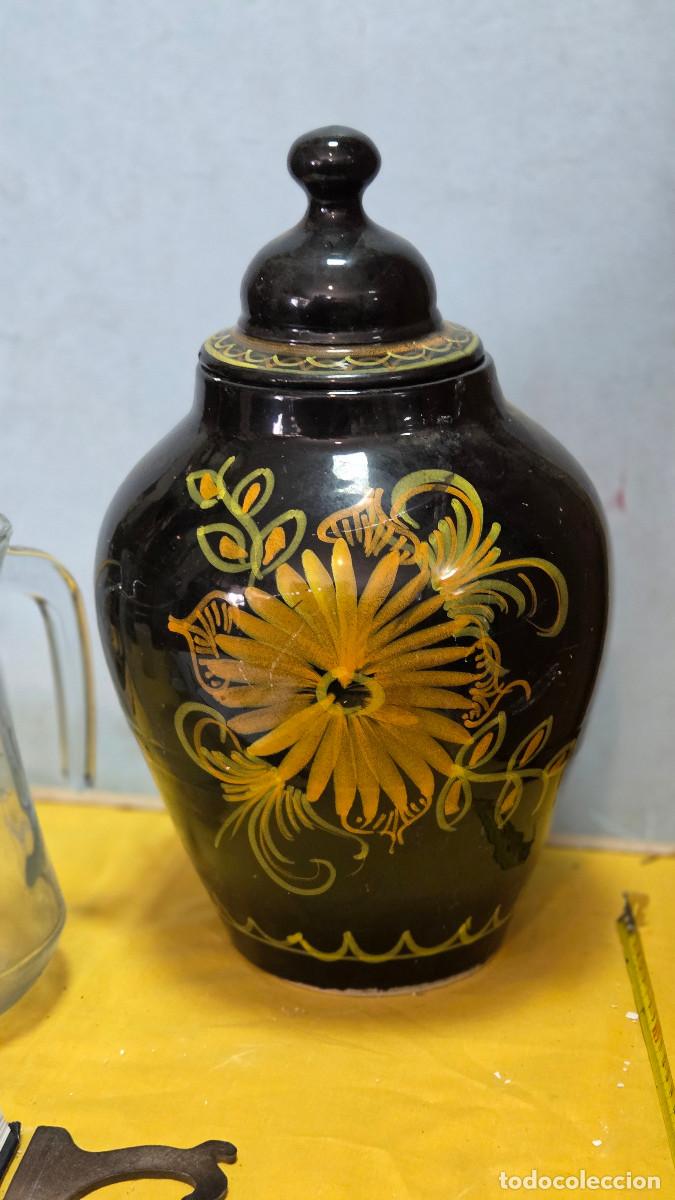 Antig&uuml;edades: jarron de ceramica vintage - Foto 2