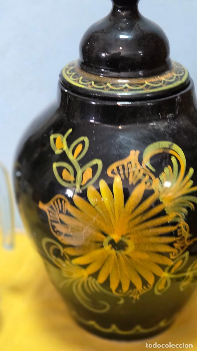 Antig&uuml;edades: jarron de ceramica vintage - Foto 3