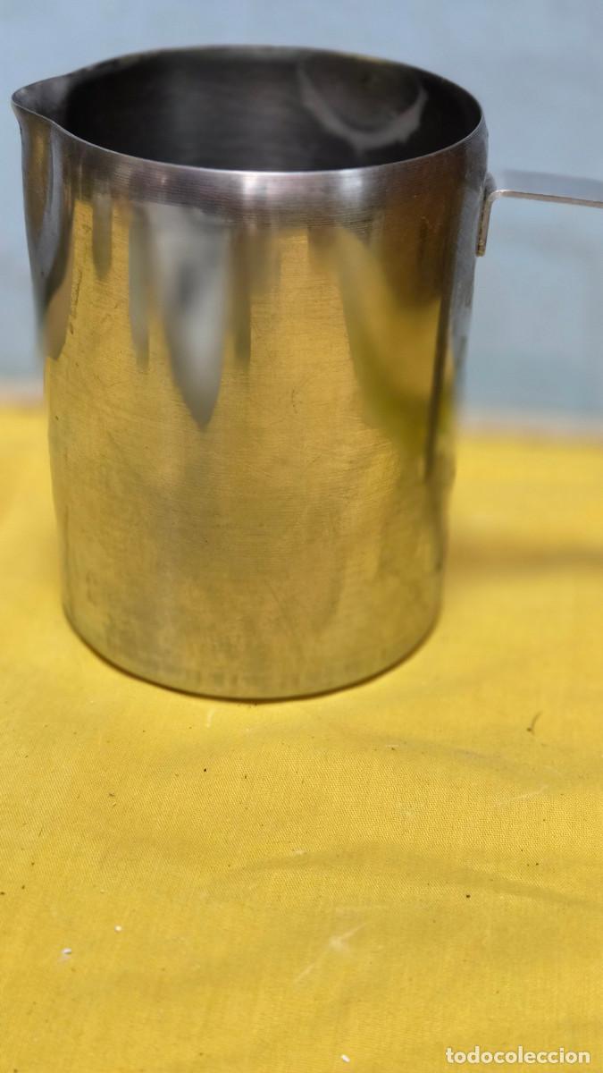 Antig&uuml;edades: jarra de leche de acero - Foto 2