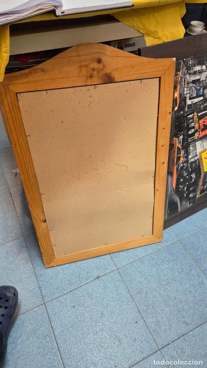 Antig&uuml;edades: espejo de madera provensal - Foto 5