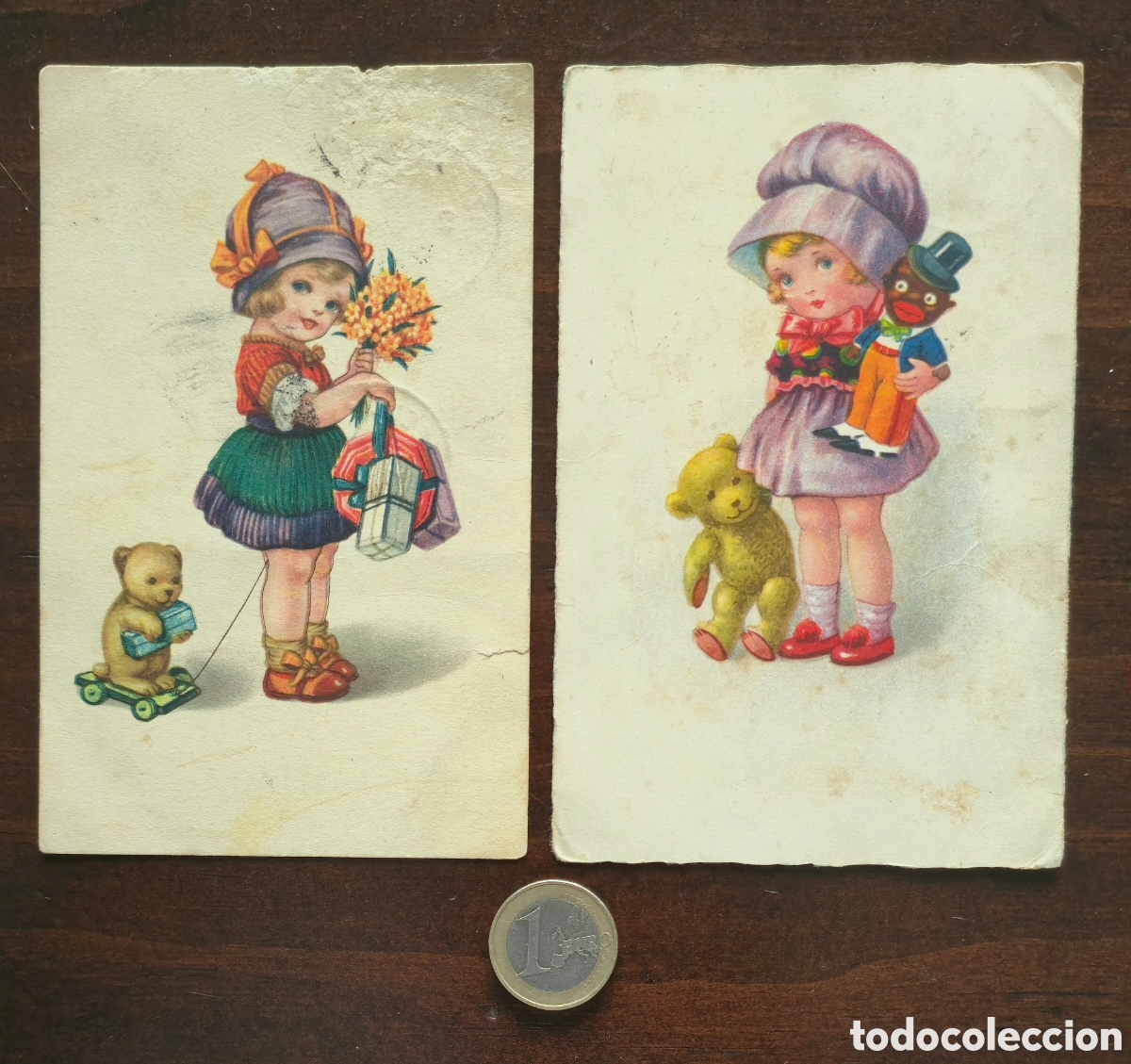 Antig&uuml;edades: Postales Amag a&ntilde;o 1929 - Foto 1