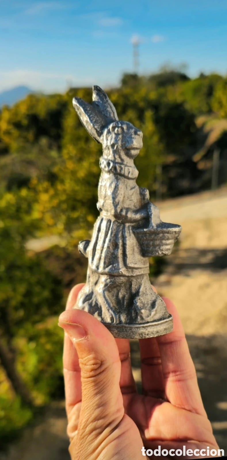 Antig&uuml;edades: Antigua figura de conejo - Foto 2
