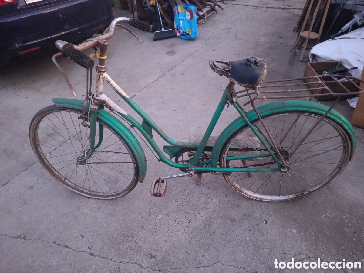 Antig&uuml;edades: Bicicleta BH frenos de varilla.