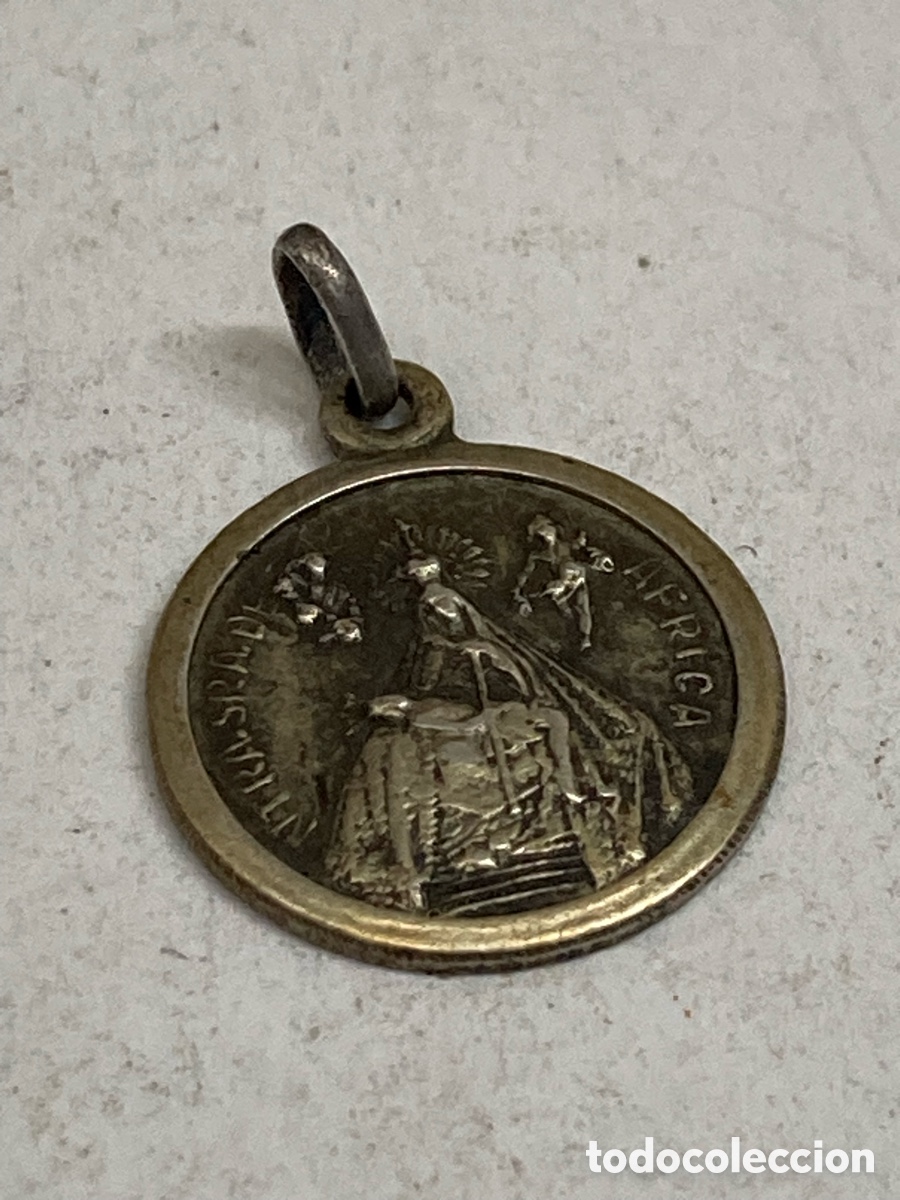 Antig&uuml;edades: Medalla de plata religiosa C598