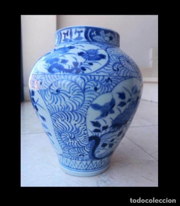 Antig&uuml;edades: Jarr&oacute;n Edo antiguo japon&eacute;s - Foto 2