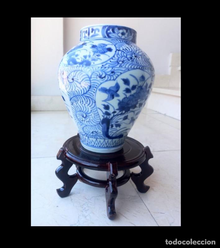 Antig&uuml;edades: Jarr&oacute;n Edo antiguo japon&eacute;s - Foto 4