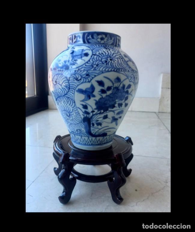 Antig&uuml;edades: Jarr&oacute;n Edo antiguo japon&eacute;s - Foto 10