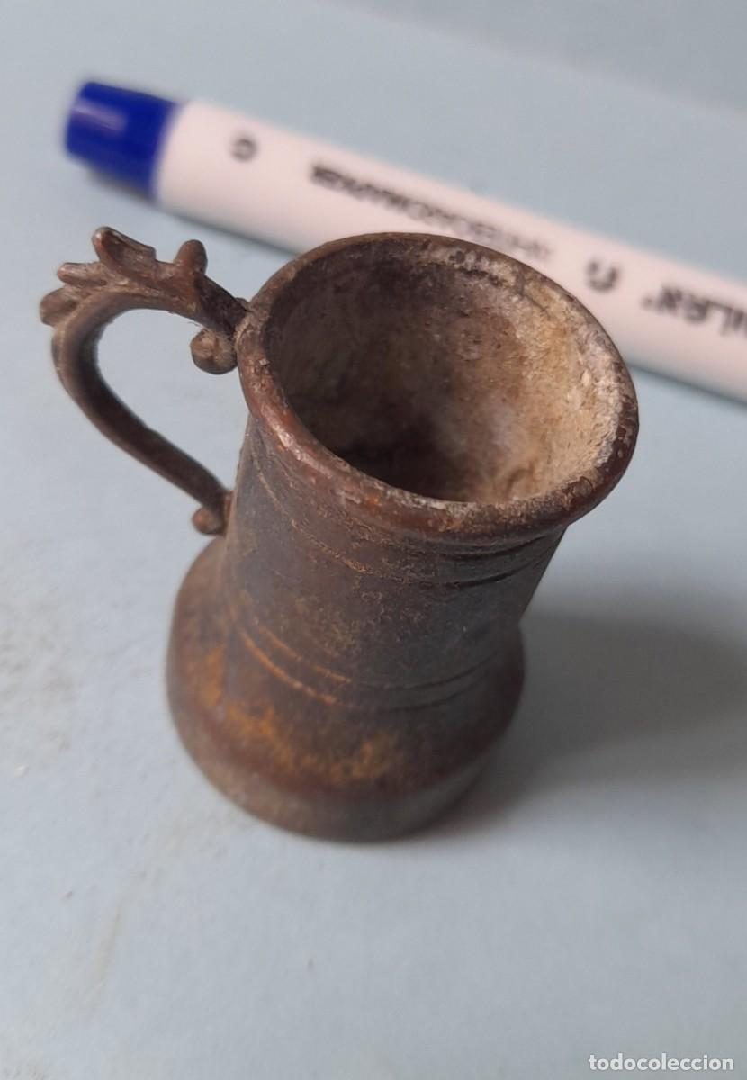 Antig&uuml;edades: Antigua jarra jarrita esta&ntilde;o marca JUGUETES MARTI EM3