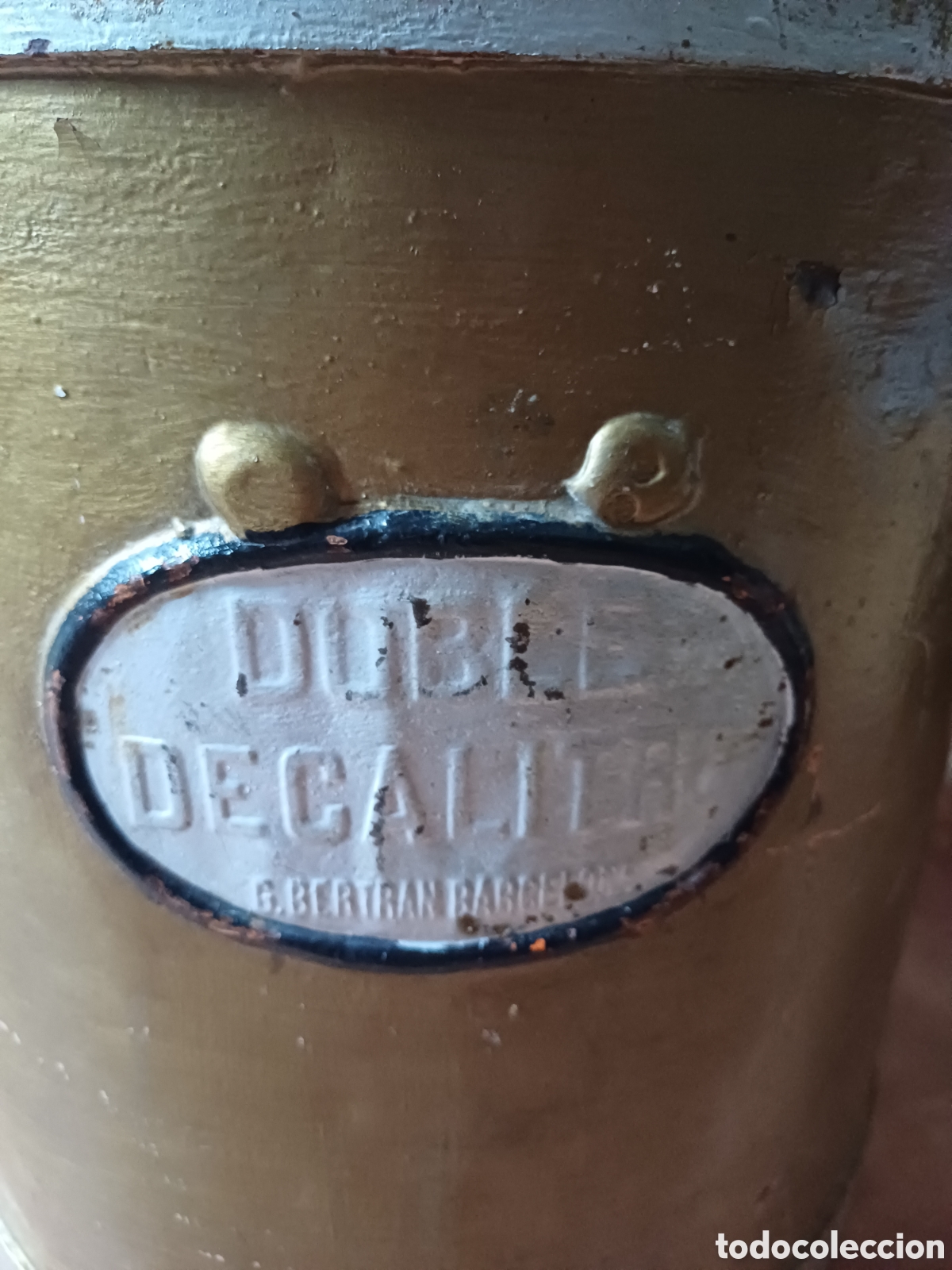 Antig&uuml;edades: Antiguo Decalitro Doble medida para Grano - Foto 2