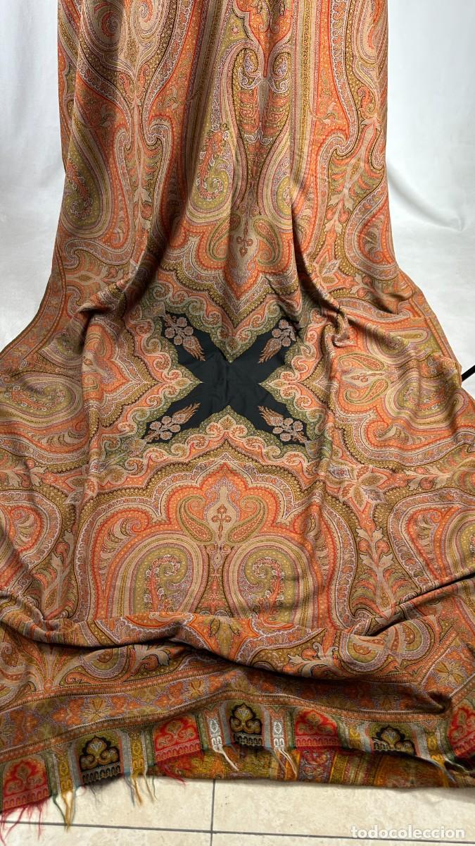 Antig&uuml;edades: Antigua capucha. Mant&oacute;n de 8 puntas - Foto 8