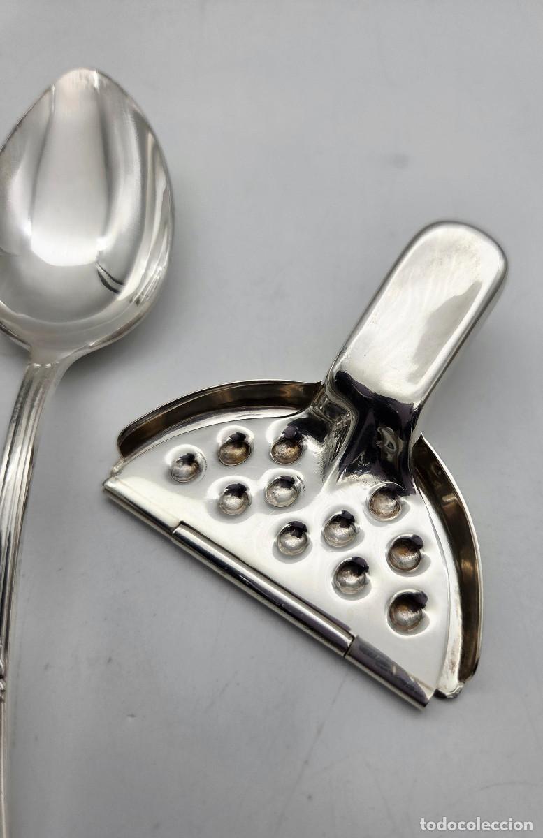 Antig&uuml;edades: Set cubiertos en plata con estuche - Foto 13