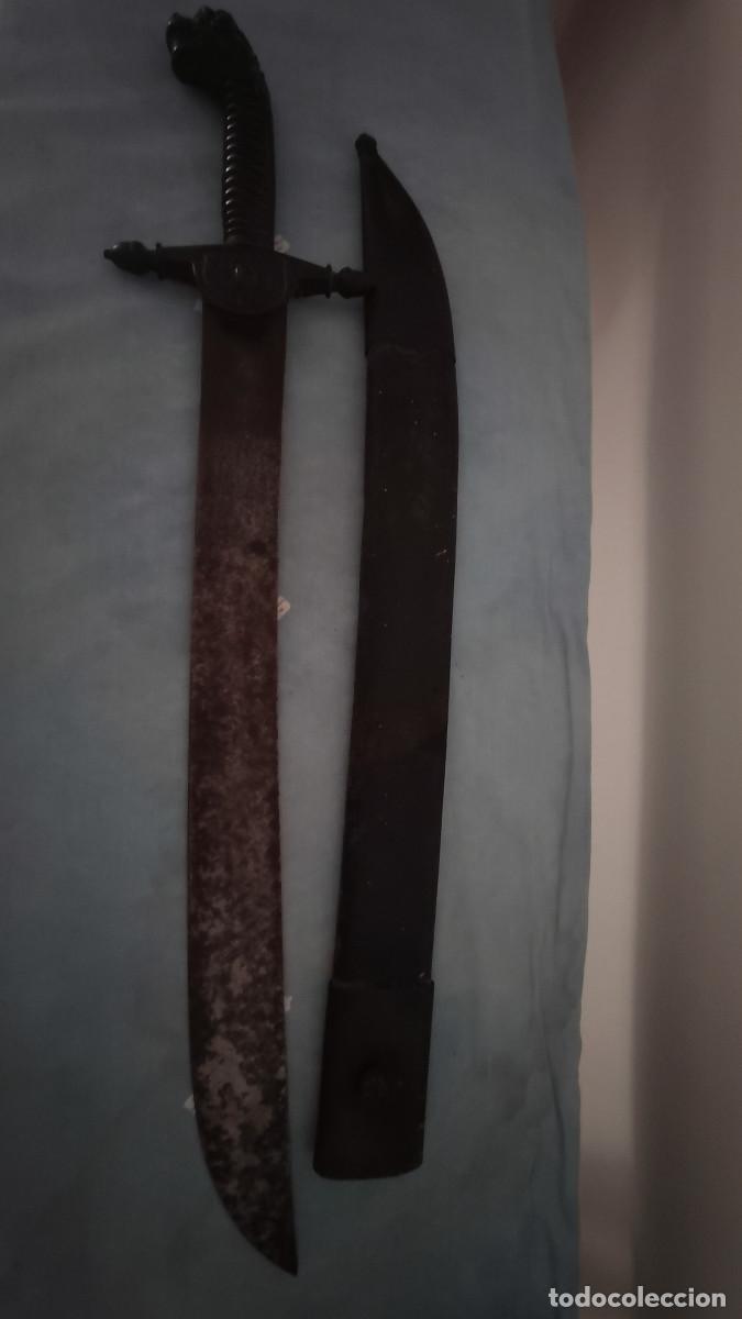 Antig&uuml;edades: espada original escuadron de Catalu&ntilde;a - Foto 3