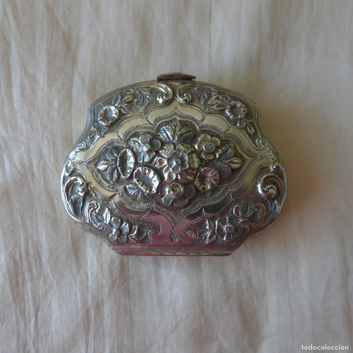 Antig&uuml;edades: ANTIGUO MONEDERO BOLSITO PLATA REPUJADA S. XIX VICTORIAN SILVER PURSE