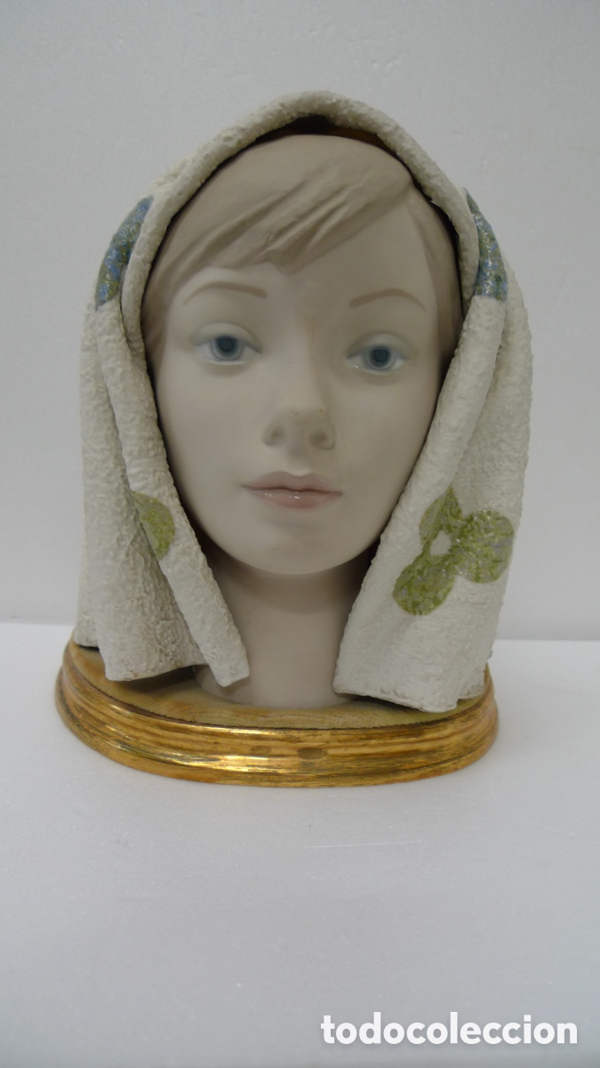 Antig&uuml;edades: NI&Ntilde;A CON MANTO DE LLADR&Oacute; - Foto 2