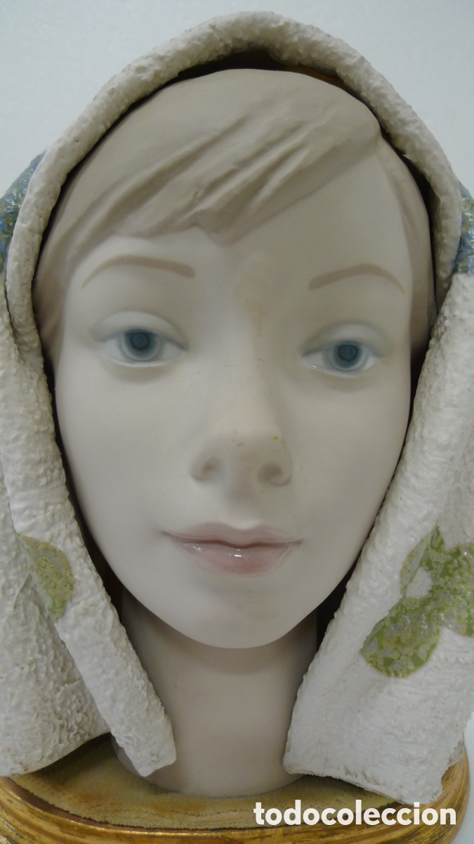 Antig&uuml;edades: NI&Ntilde;A CON MANTO DE LLADR&Oacute; - Foto 3