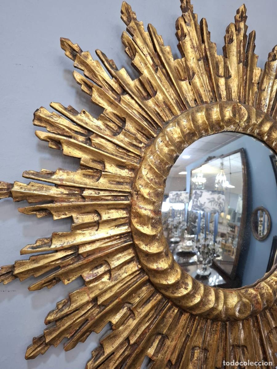 Antig&uuml;edades: Espejo de sol antiguo - Foto 4