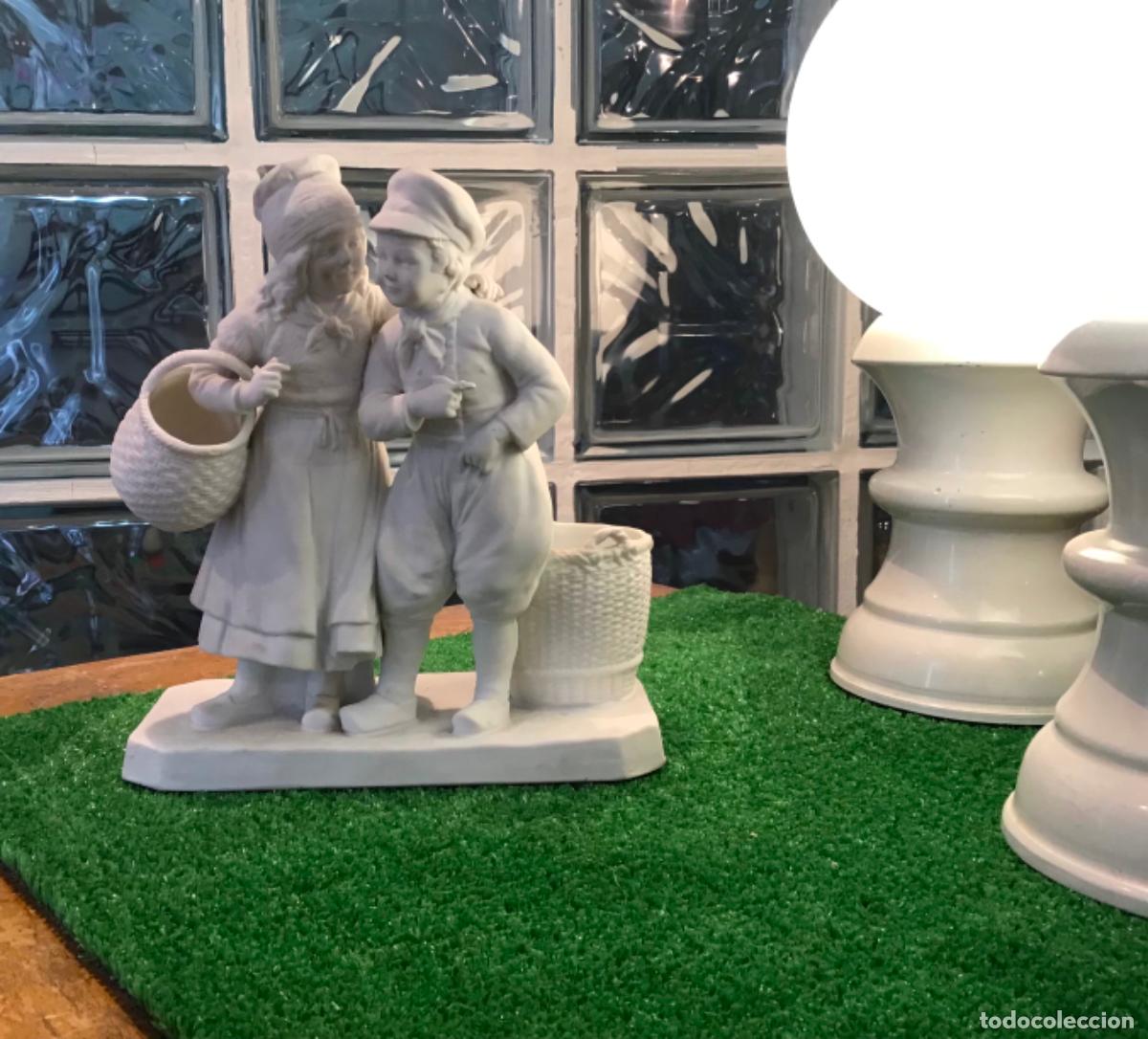 Antig&uuml;edades: PORCELANA BISCUIT S. XIX-XX
