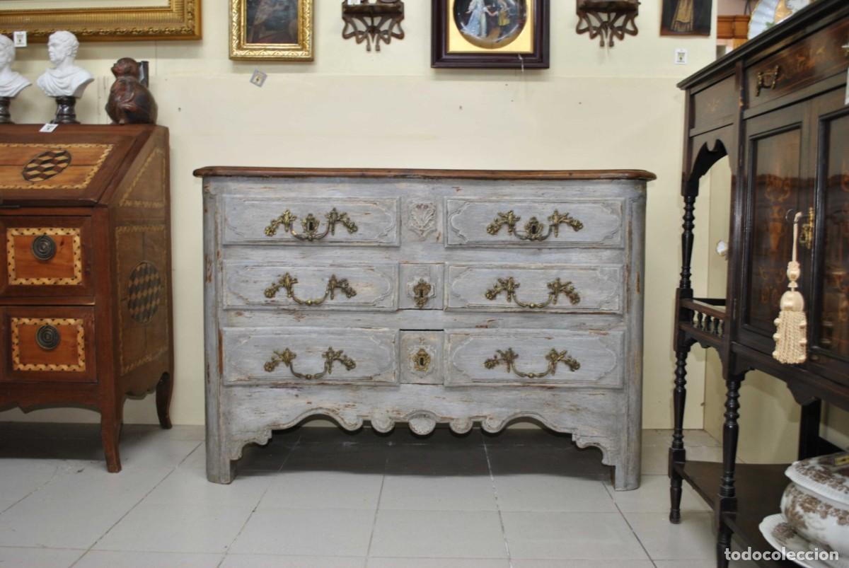 Antig&uuml;edades: C&Oacute;MODA ANTIGUA MADERA DECAPADA