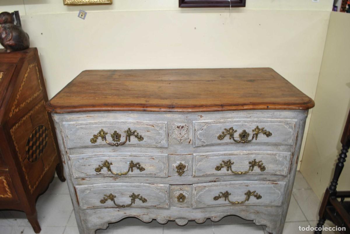 Antig&uuml;edades: C&Oacute;MODA ANTIGUA MADERA DECAPADA - Foto 2