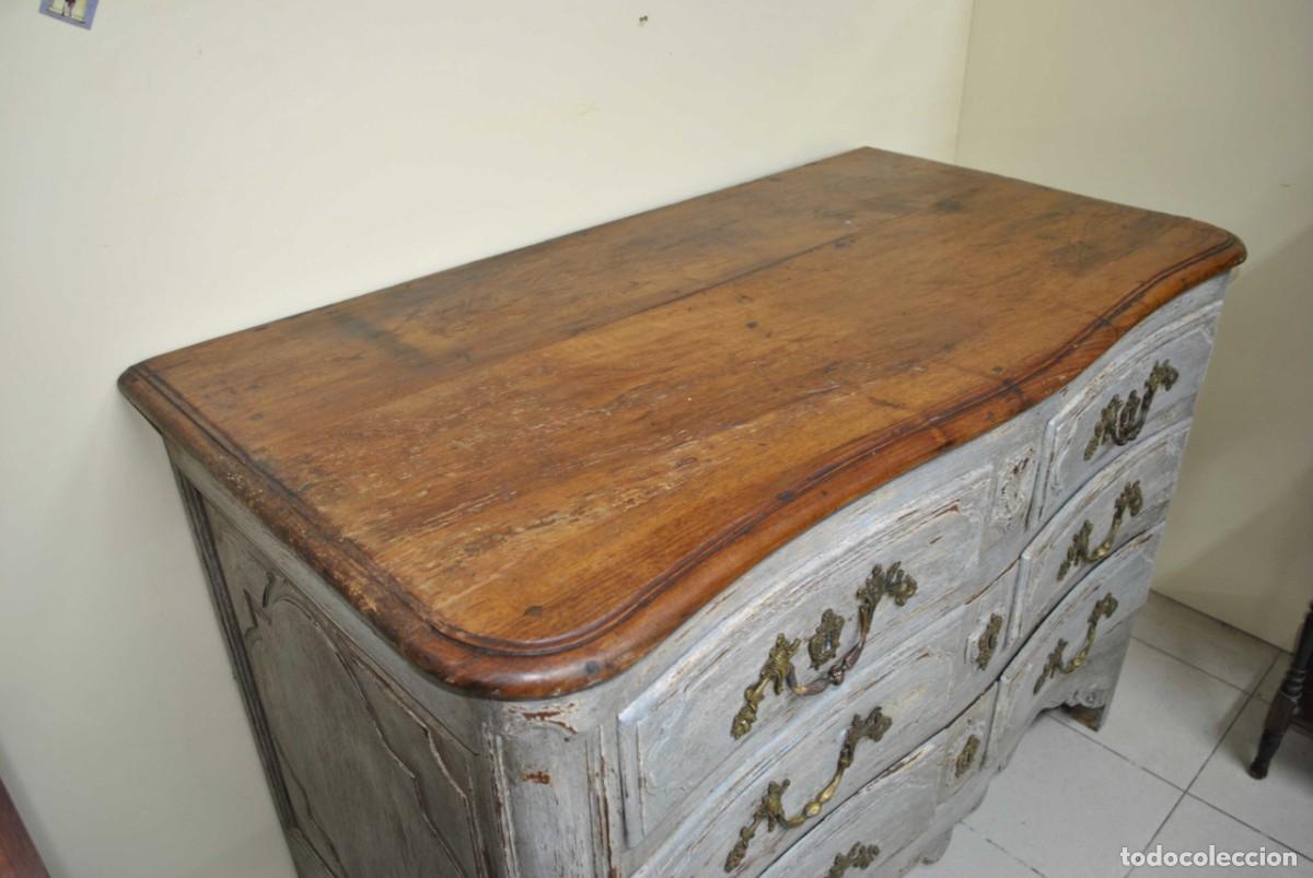 Antig&uuml;edades: C&Oacute;MODA ANTIGUA MADERA DECAPADA - Foto 3