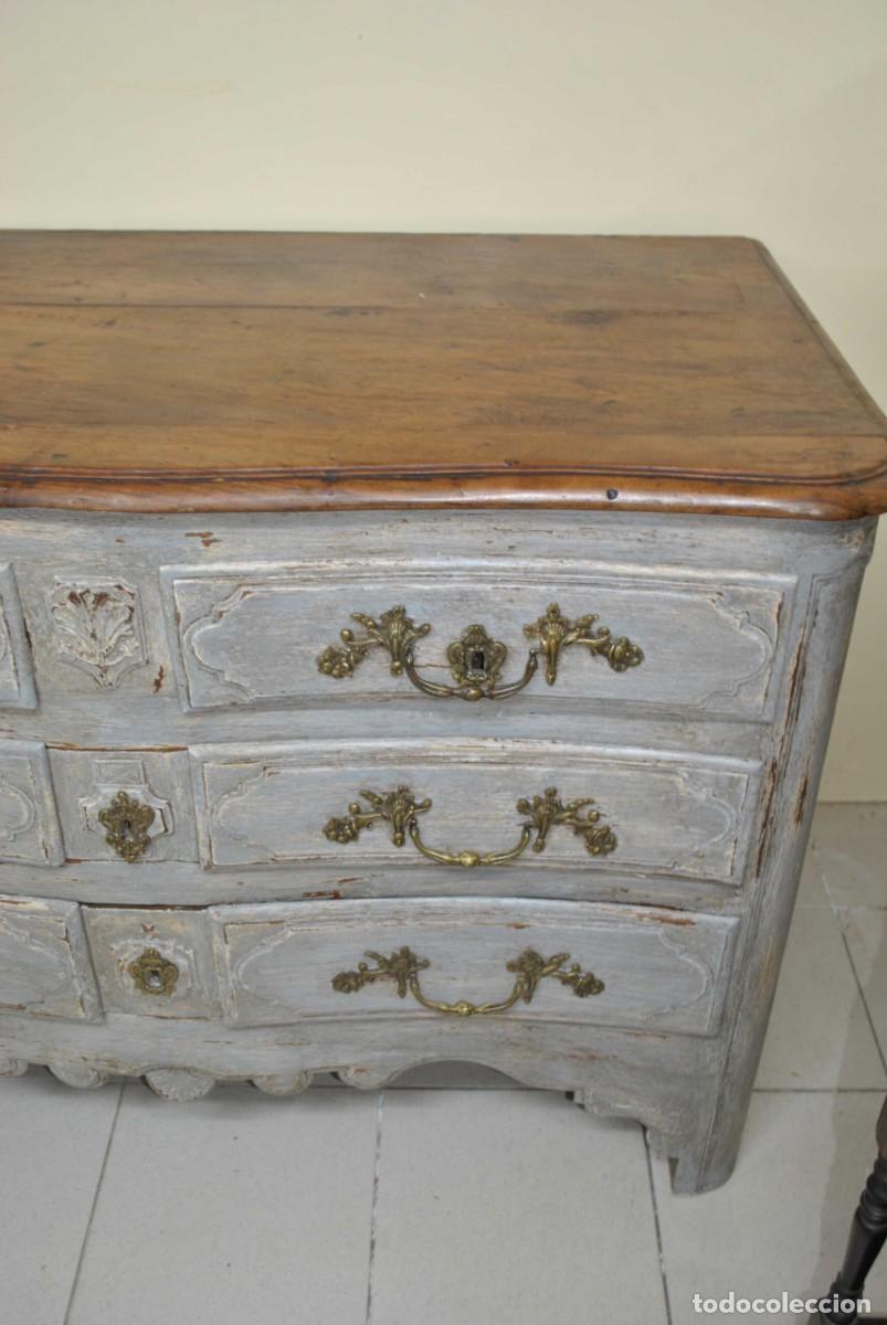 Antig&uuml;edades: C&Oacute;MODA ANTIGUA MADERA DECAPADA - Foto 4