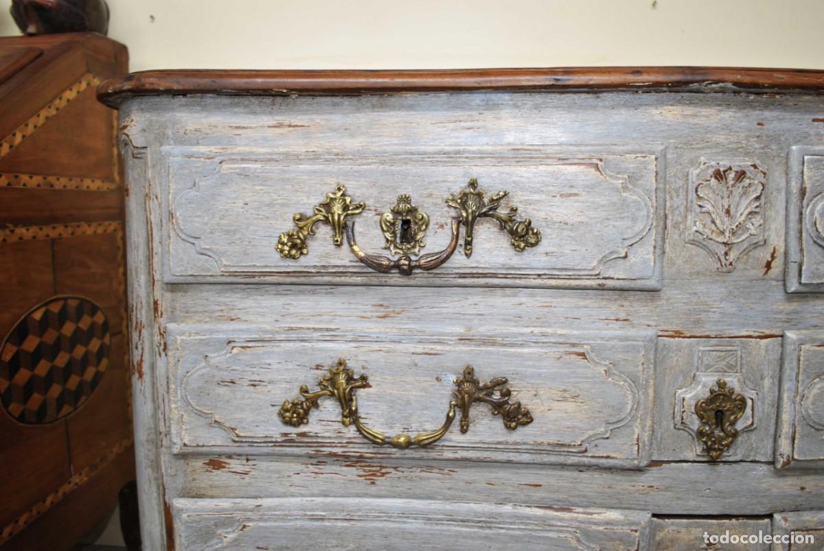 Antig&uuml;edades: C&Oacute;MODA ANTIGUA MADERA DECAPADA - Foto 5