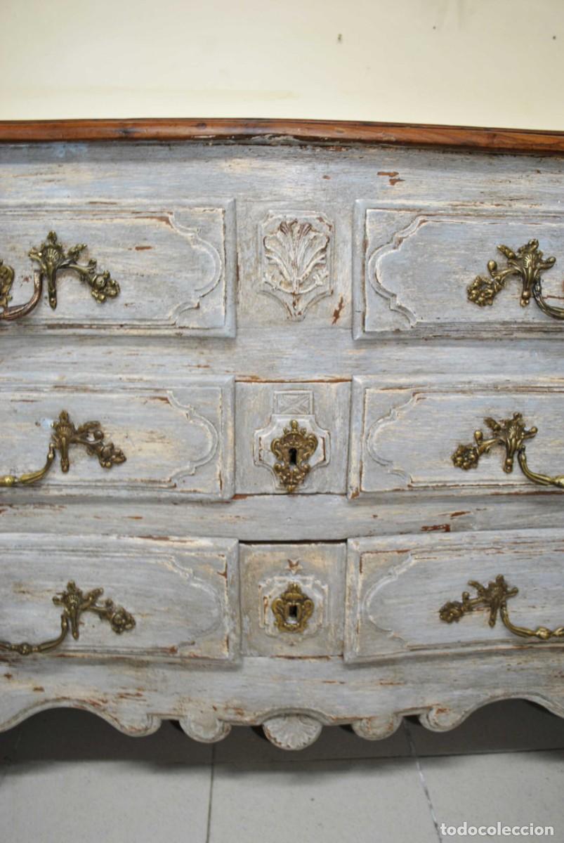 Antig&uuml;edades: C&Oacute;MODA ANTIGUA MADERA DECAPADA - Foto 6