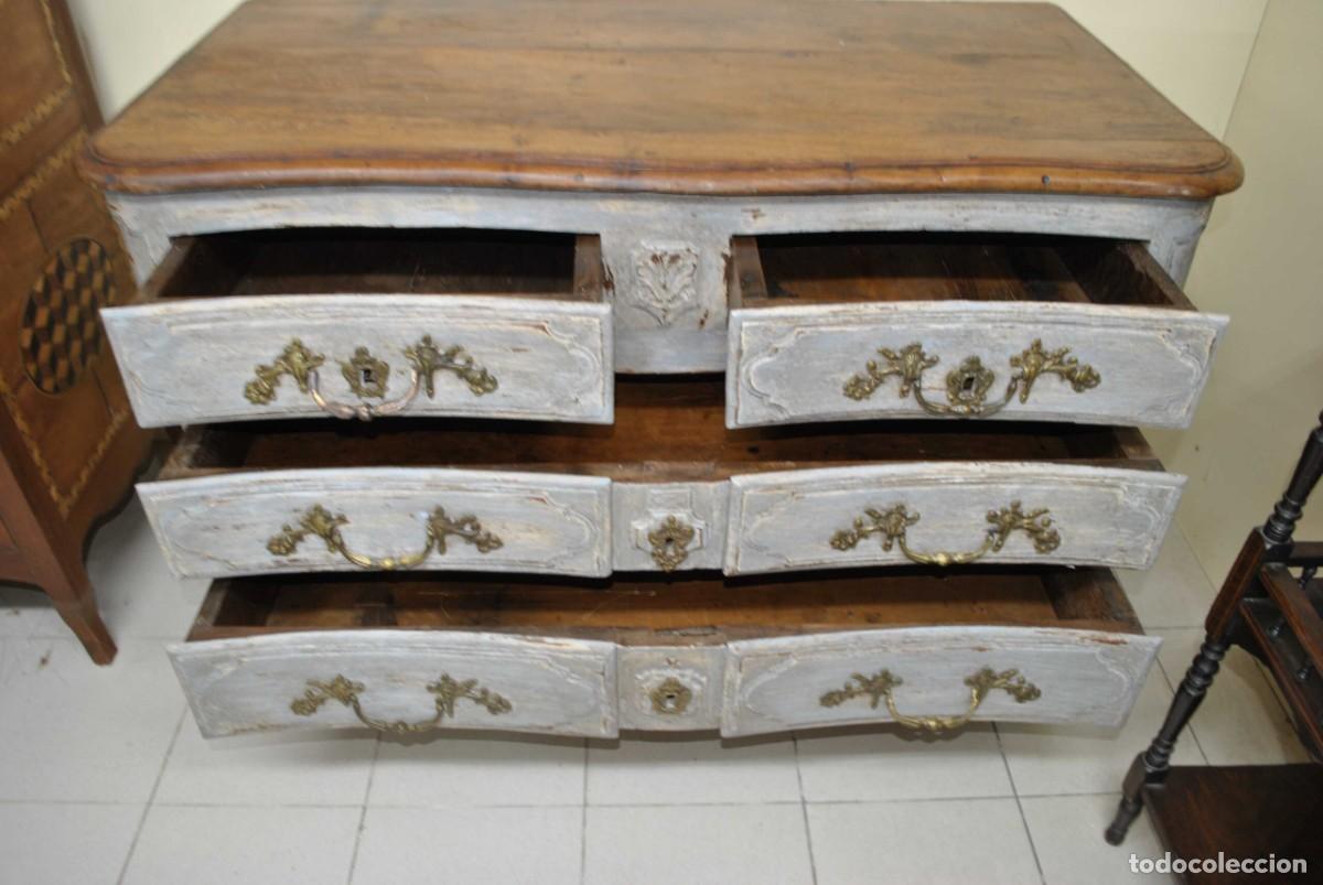 Antig&uuml;edades: C&Oacute;MODA ANTIGUA MADERA DECAPADA - Foto 7