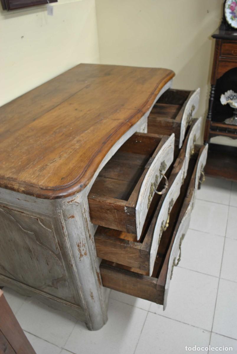 Antig&uuml;edades: C&Oacute;MODA ANTIGUA MADERA DECAPADA - Foto 8