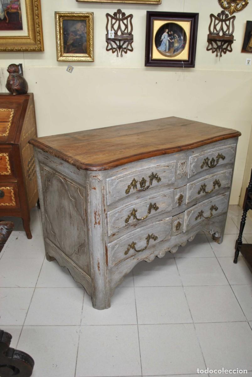 Antig&uuml;edades: C&Oacute;MODA ANTIGUA MADERA DECAPADA - Foto 11