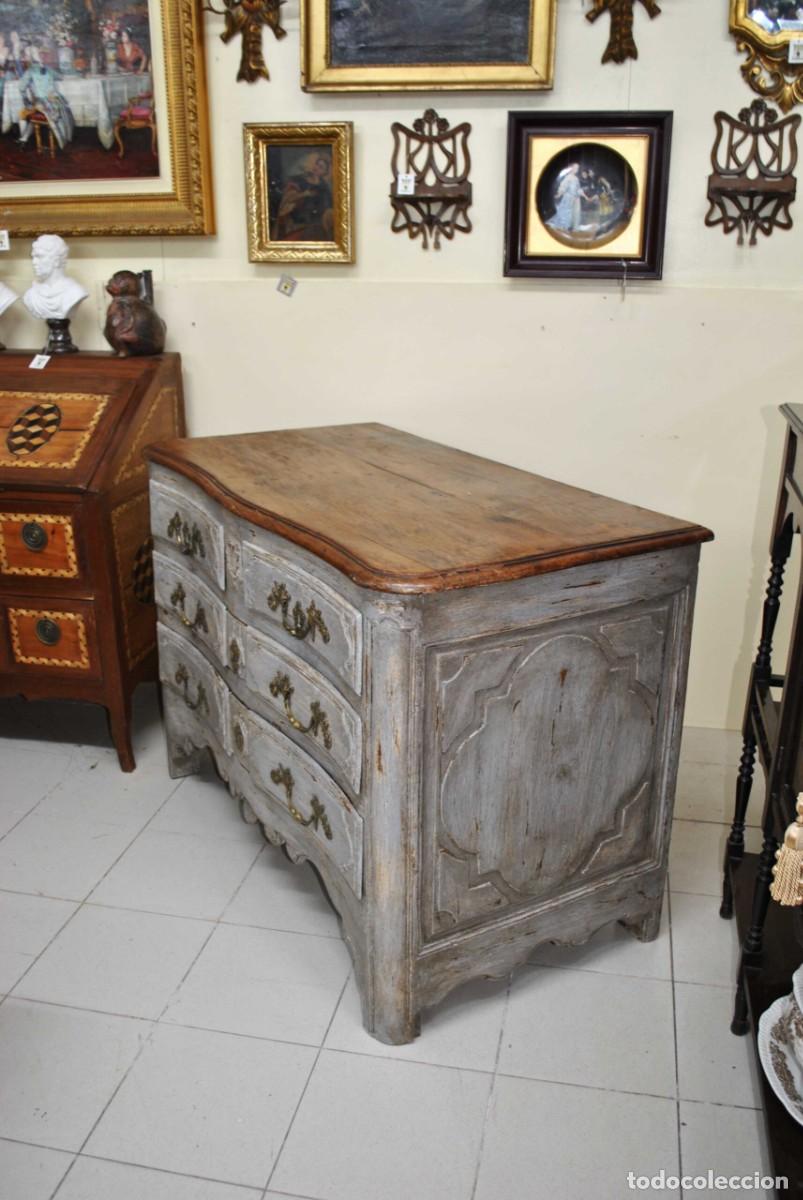 Antig&uuml;edades: C&Oacute;MODA ANTIGUA MADERA DECAPADA - Foto 13