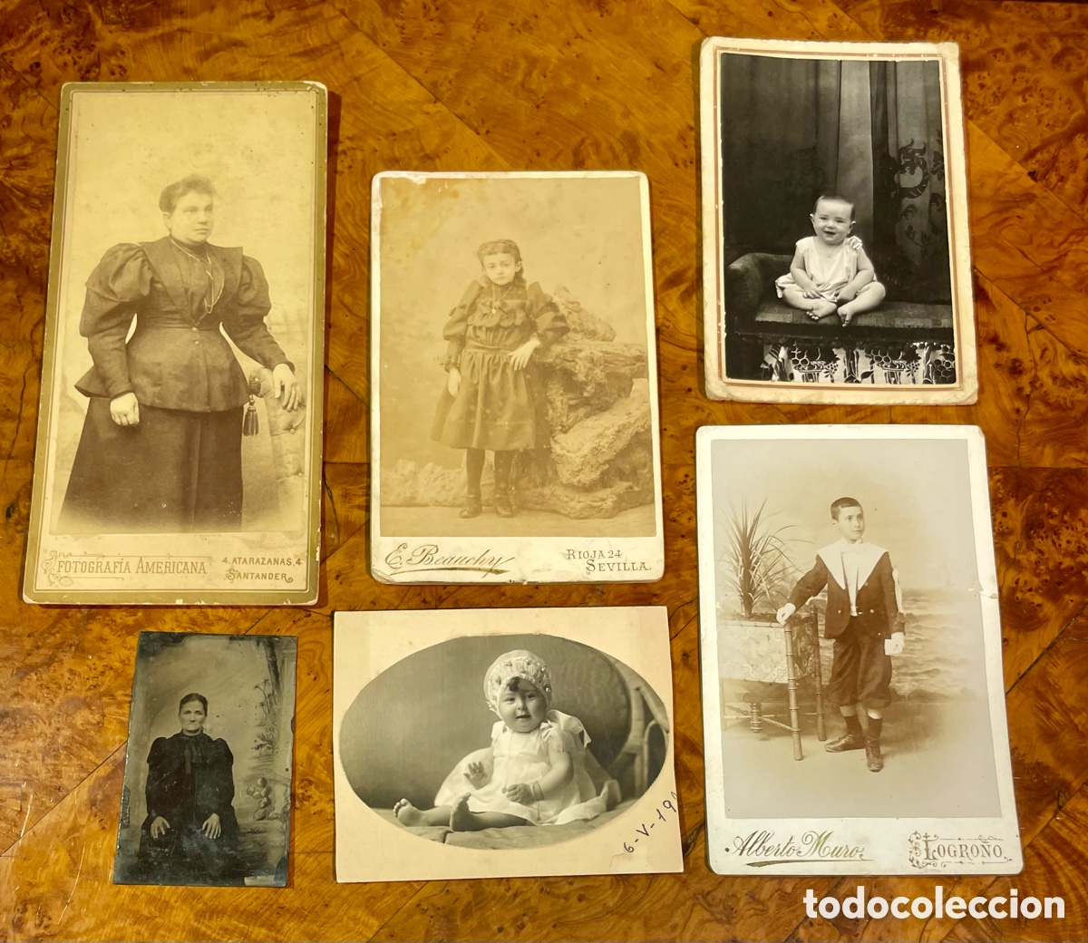Antig&uuml;edades: Seis Fotograf&iacute;as Antiguas