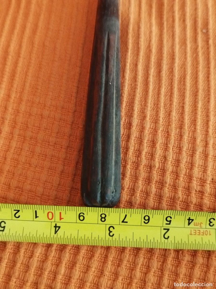 Antig&uuml;edades: Antiguo mango pieza, objeto de madera a identificar. - Foto 11