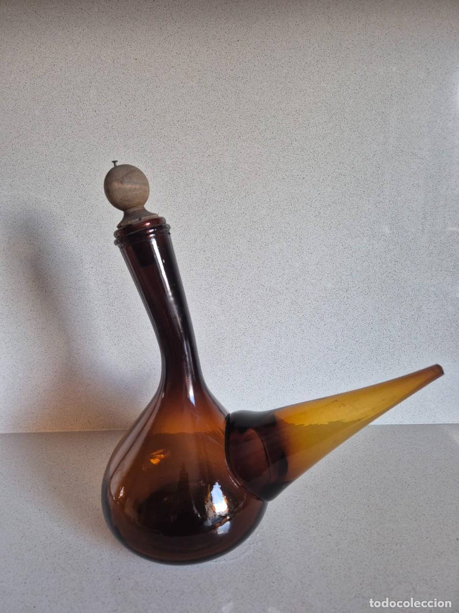 Antiquit&eacute;s: Porron de vidrio vintage