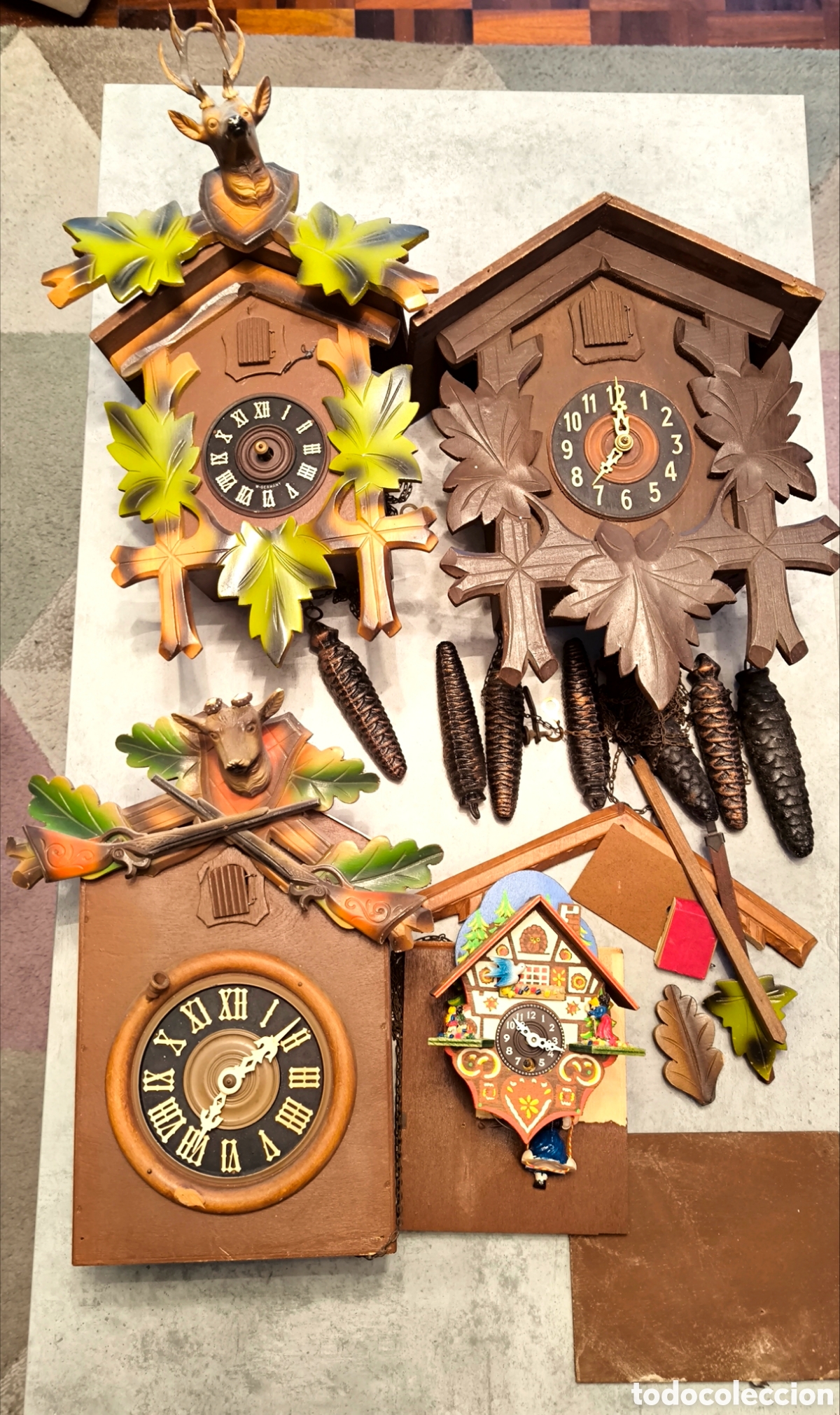 Antig&uuml;edades: RELOJES DE CUCO PARA PIEZAS Y RESTAURACI&Oacute;N