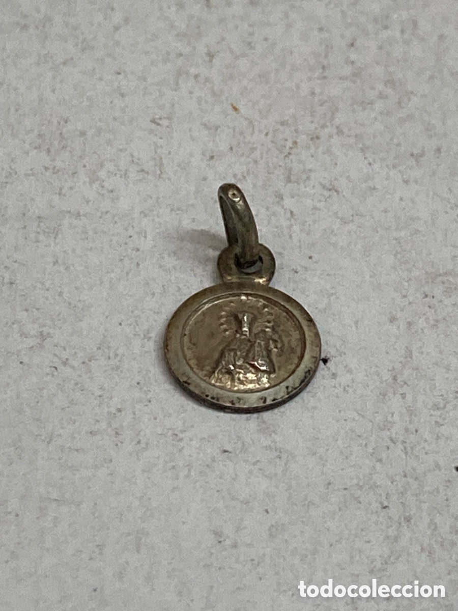 Antig&uuml;edades: Medalla de plata religiosa C599 - Foto 1