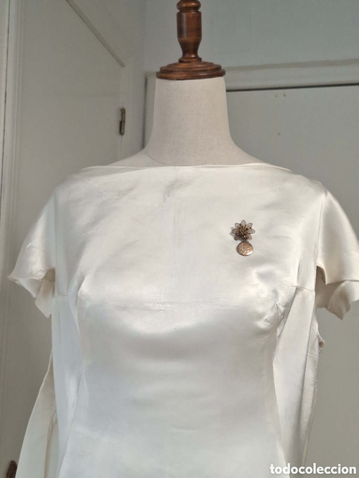 Antig&uuml;edades: Vestido Novia A&ntilde;o 1925 - Foto 9