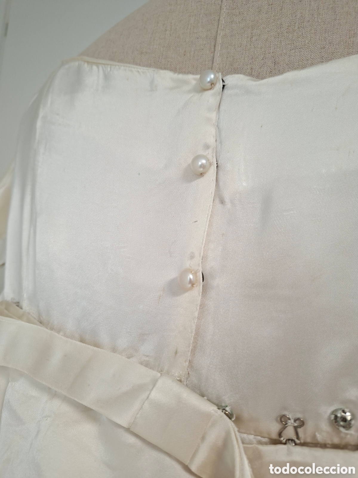 Antig&uuml;edades: Vestido Novia A&ntilde;o 1925 - Foto 26