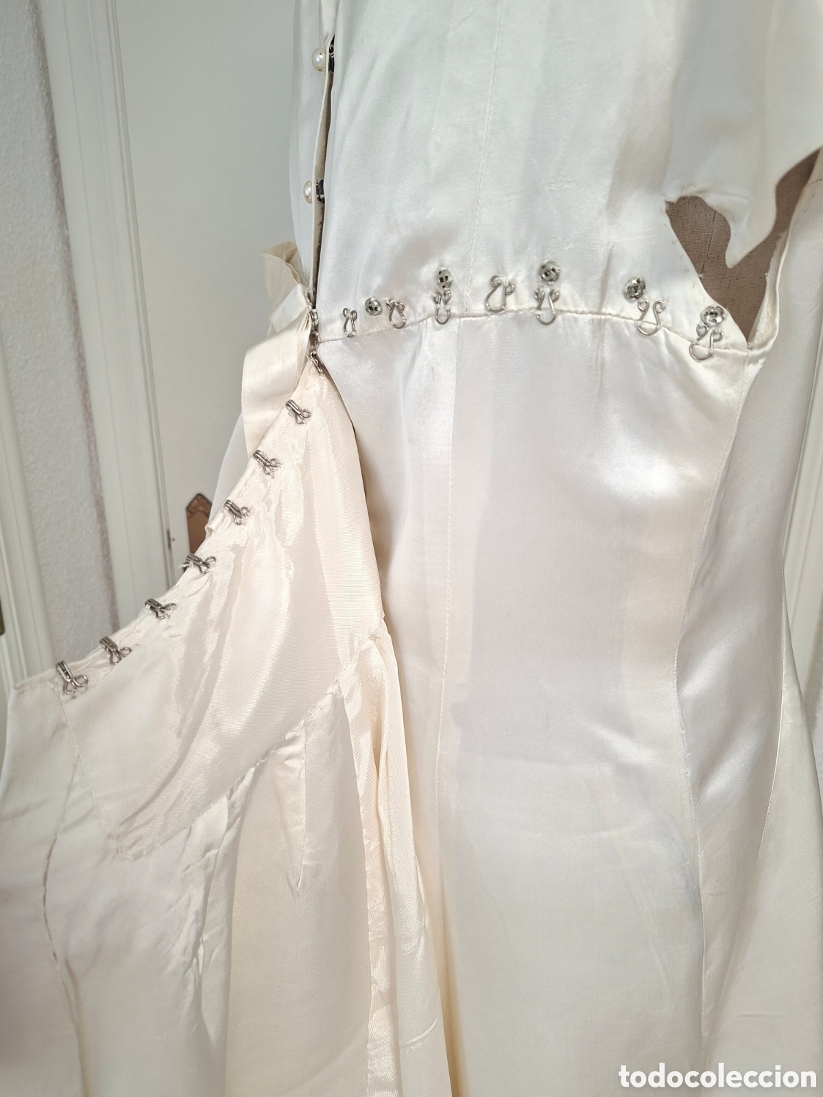 Antig&uuml;edades: Vestido Novia A&ntilde;o 1925 - Foto 29