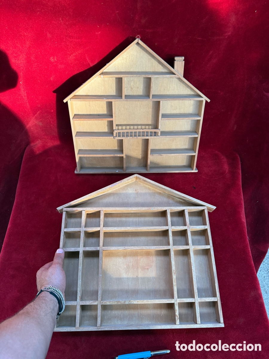 Antig&uuml;edades: Lote de dos muebles antiguos para miniaturas!