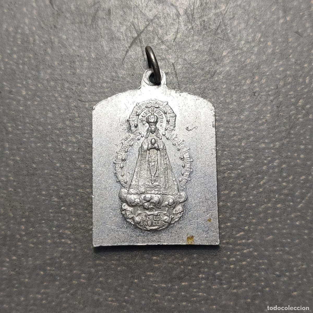 Antig&uuml;edades: MEDALLA RELIGIOSA GETAFE NUESTRA SE&Ntilde;ORA DE LOS ANGELES MONUMENTO CERRO ANGELES
