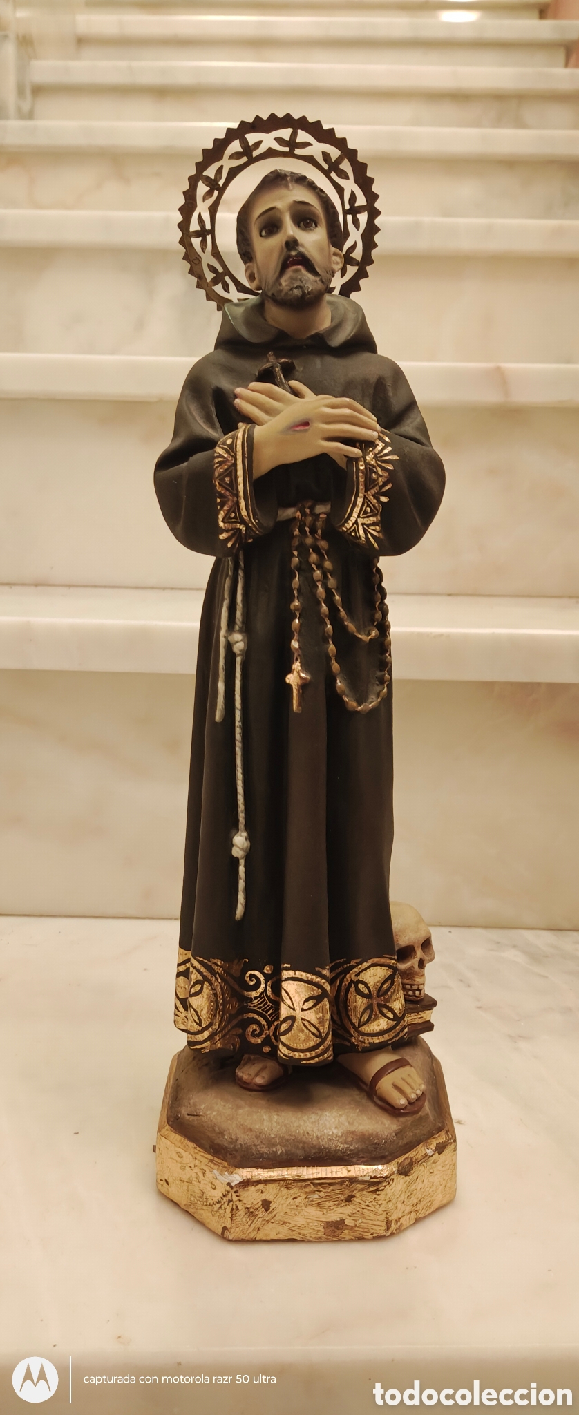 Antig&uuml;edades: Figura religiosa San Francisco de Asis