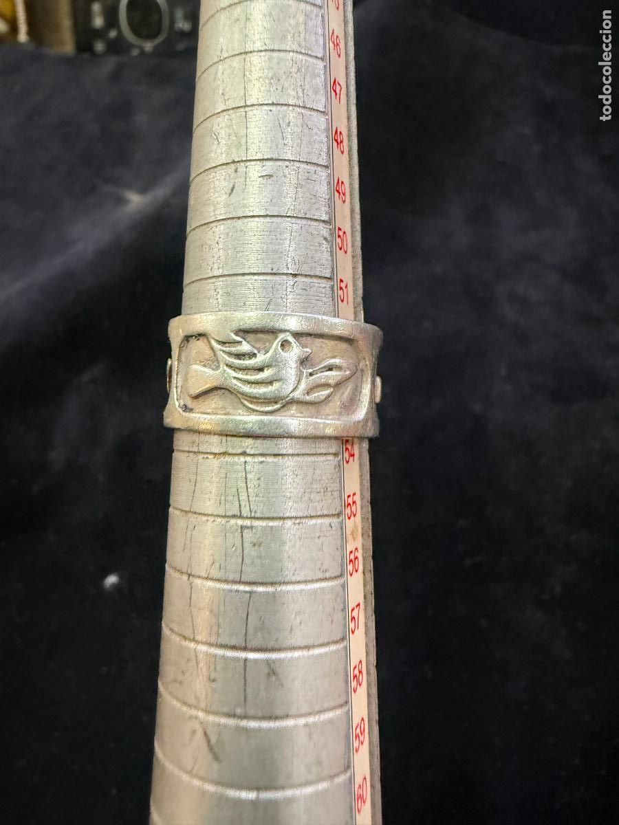 Antig&uuml;edades: PRECIOSO ANILLO DE PLATA CONTRASTADA - Foto 3