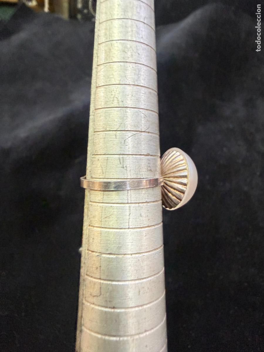 Antig&uuml;edades: PRECIOSO ANILLO DE PLATA E IMITACION DE PERLA - Foto 5