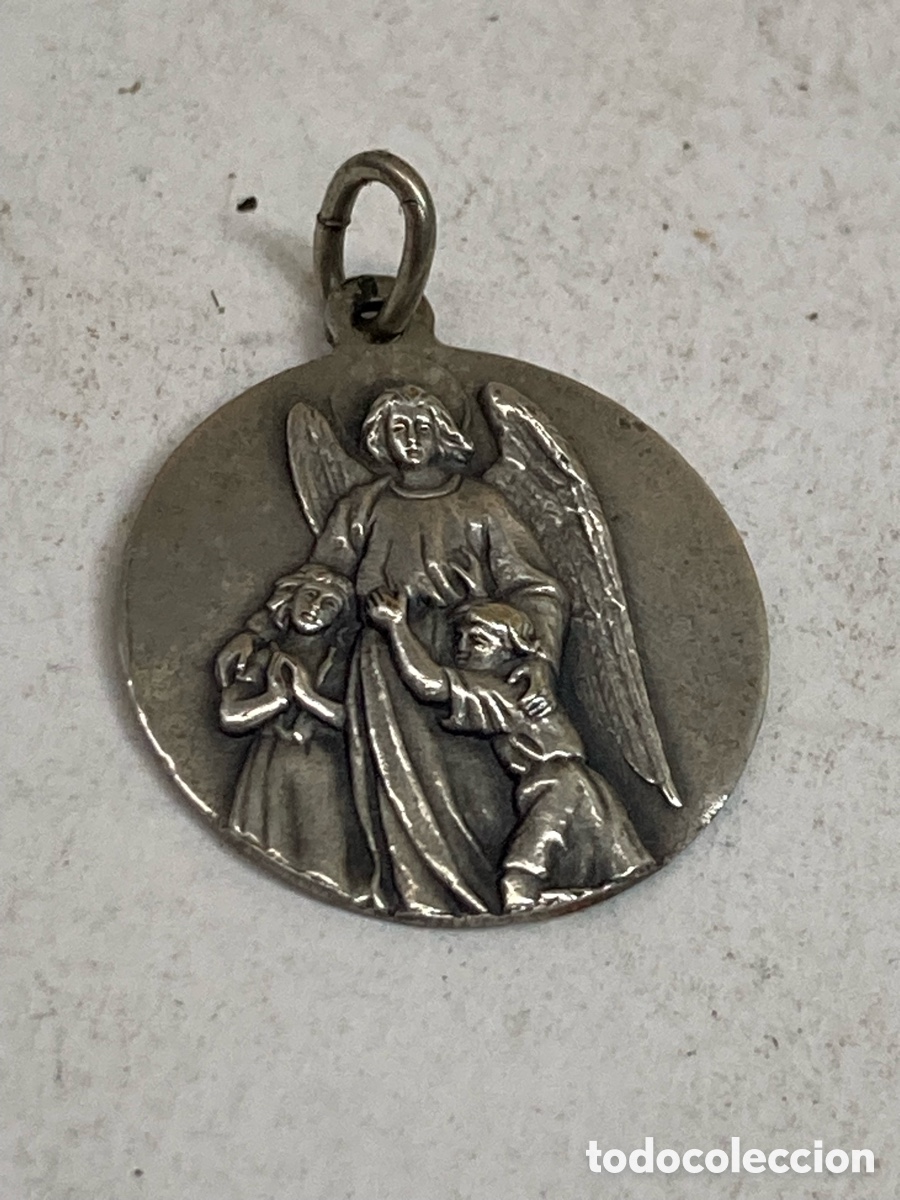 Antig&uuml;edades: Medalla de plata religiosa C600