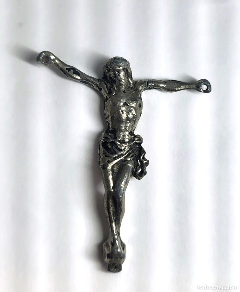 Antig&uuml;edades: MEDALLA RELIGIOSA / COLGANTE: FIGURA de JESUCRISTO (CORPUS CHRISTI). M373