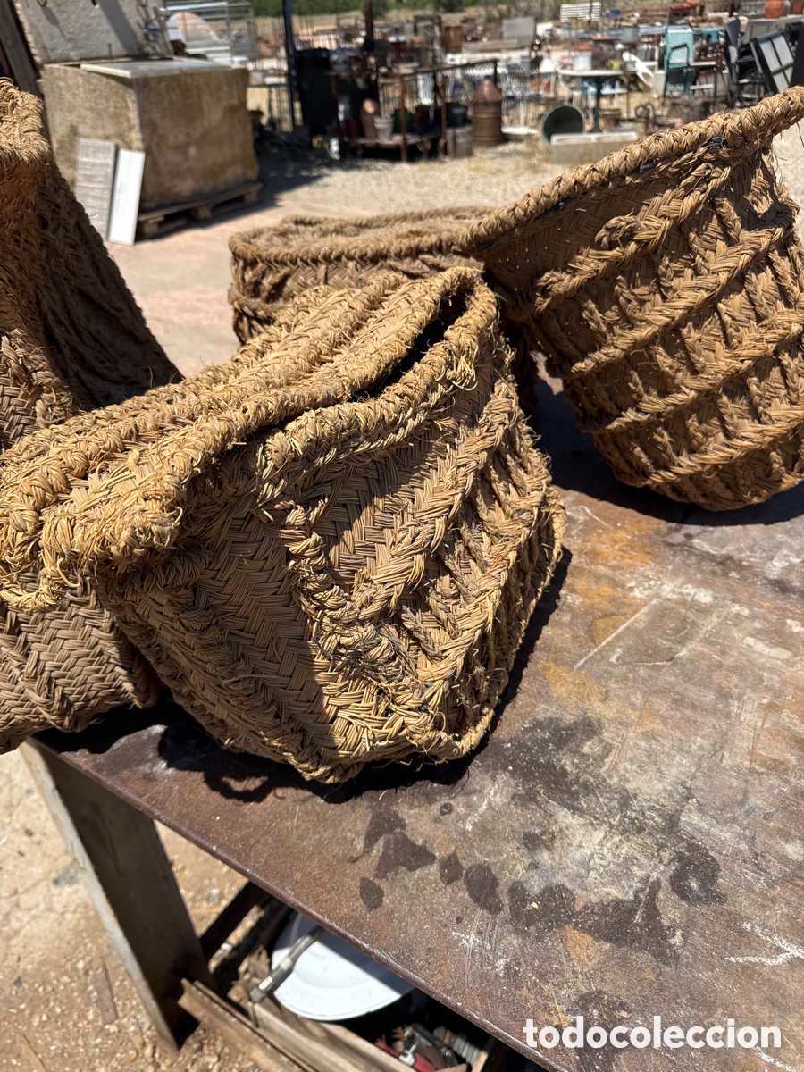Antig&uuml;edades: Lote de piezas de esparto - Foto 4