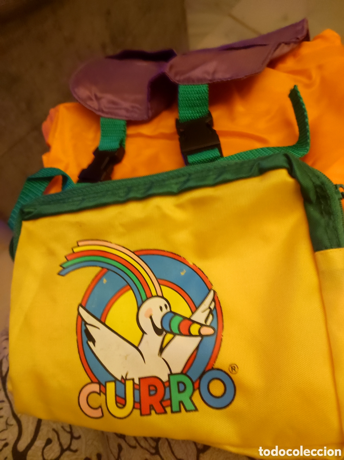 Antig&uuml;edades: Mochila Expo ,92 de Curro.