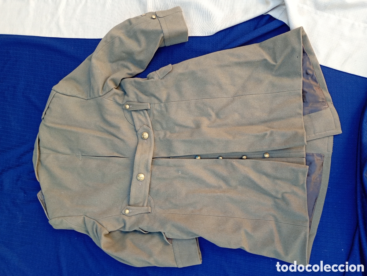 Antig&uuml;edades: Tabardo abrigo chaqueta militar ejercito - Foto 2