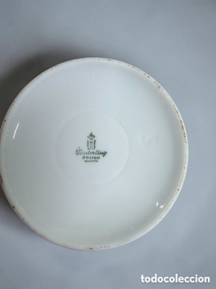 Antig&uuml;edades: Azucarero de porcelana Baviera - Foto 4